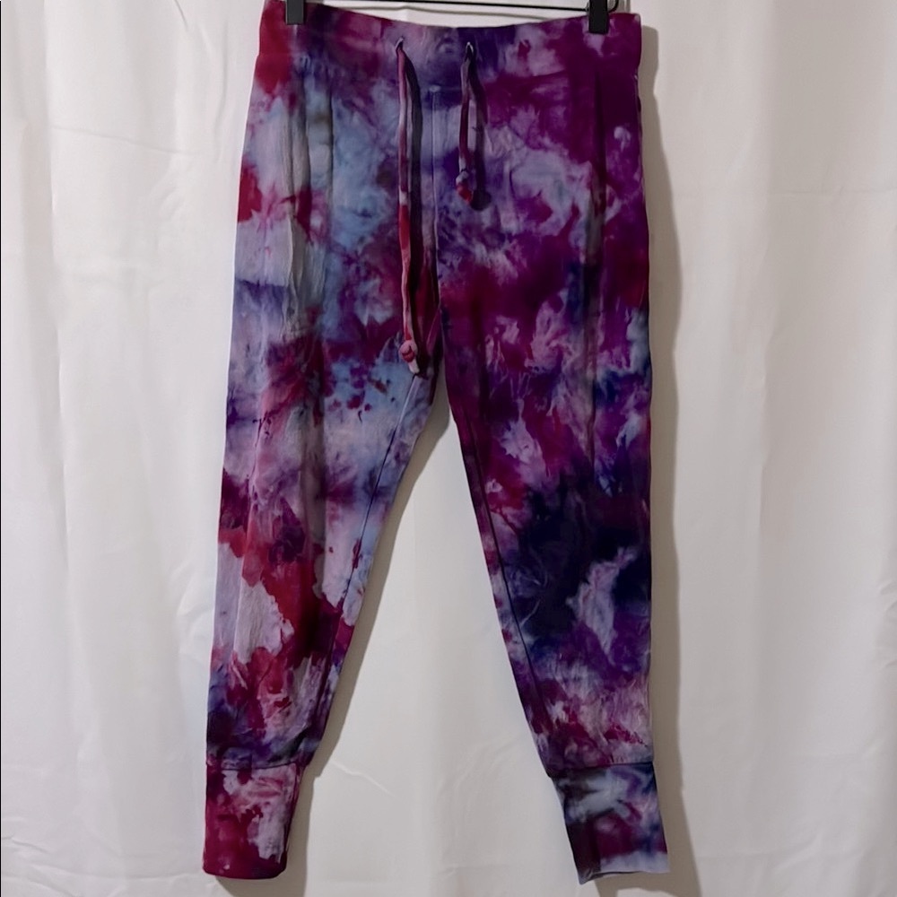 US Blanks - Tie Dye by Gail | Jogger Pants in Purple and Red
